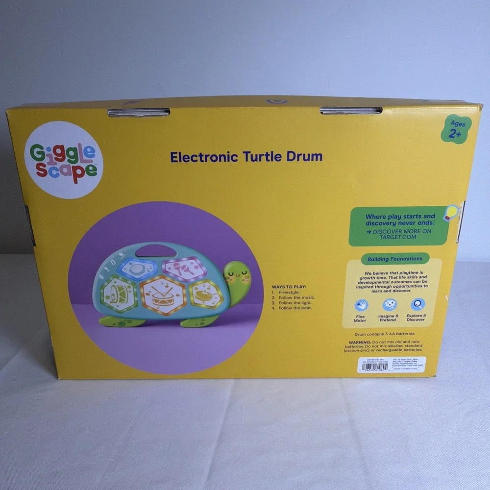 Gigglescape electronic turtle